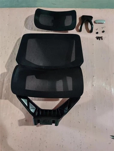 Silla de malla atrás